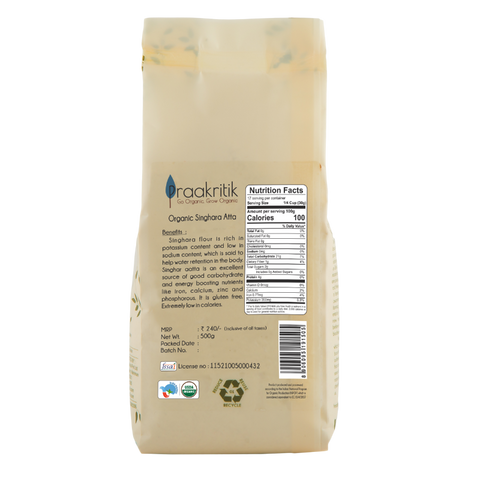 Praakritik Organic Singhara Atta