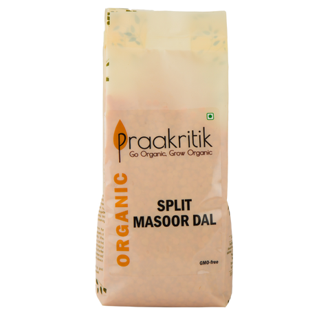 Praakritik Organics Split Masoor Dal