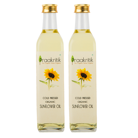 Praakritik Organic Cold Pressed Sunflower Oil