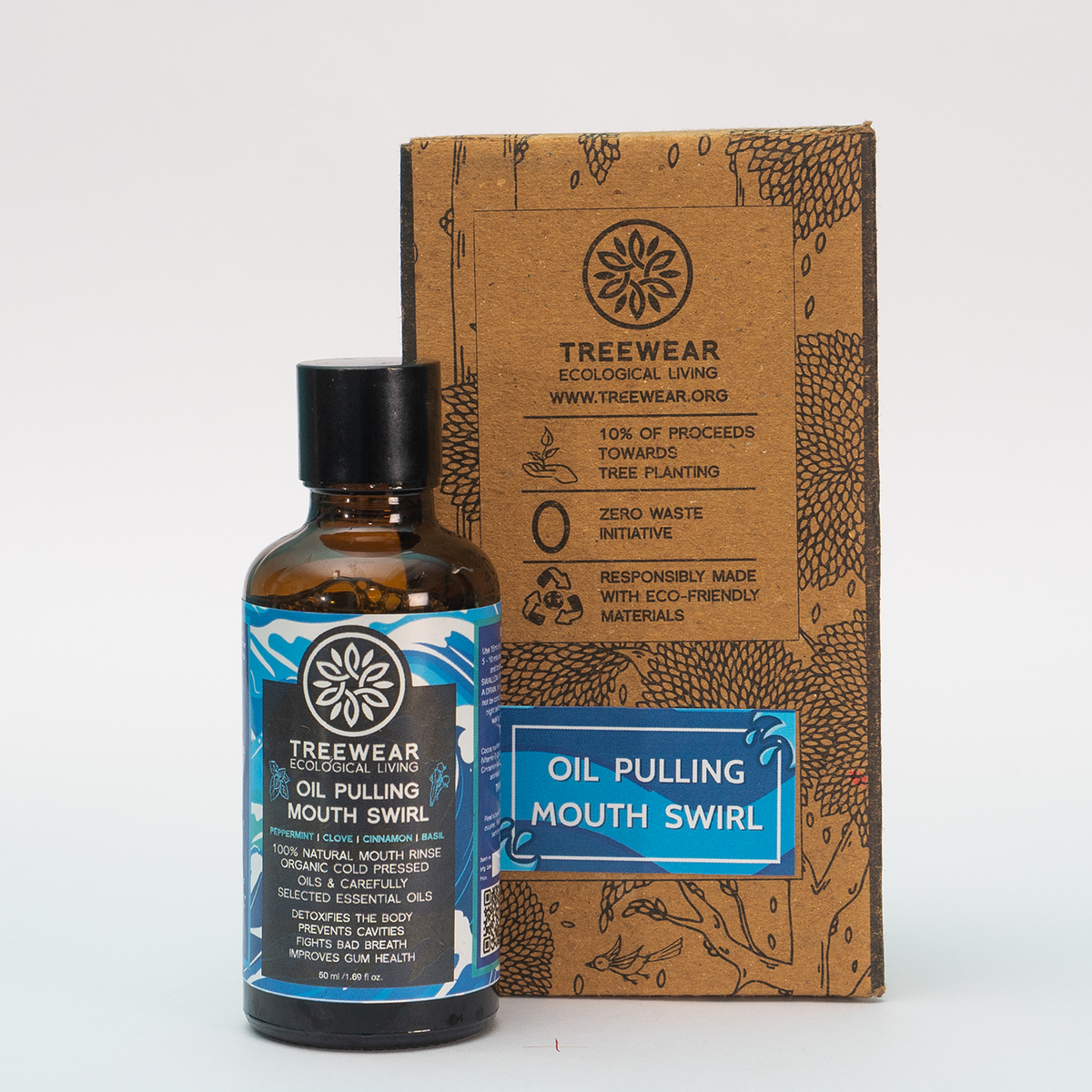 Oil Pulling Mouth Swirl - Starter Pack - 50 ml