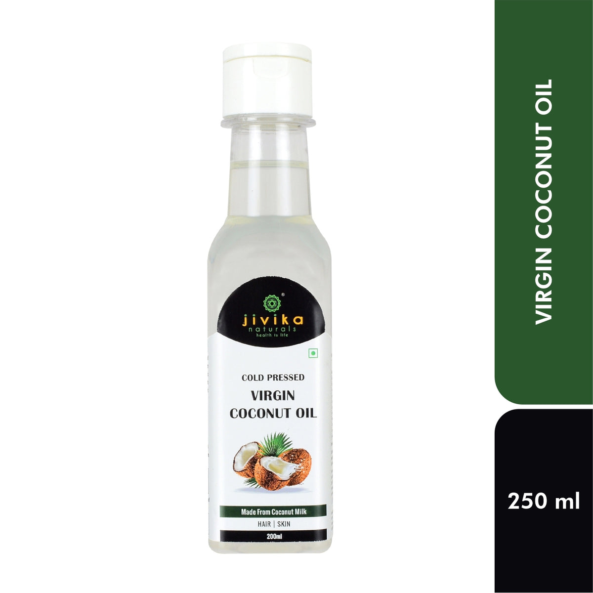 Jivika Cold Pressed Virgin Coconut Oil 250ml