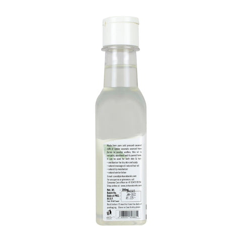 Jivika Cold Pressed Virgin Coconut Oil 250ml