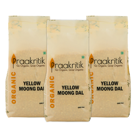 Praakritik Organic Yellow Moong Dal