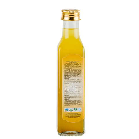 Praakritik Organic Apple Cider Vinegar with Ginger & Turmeric