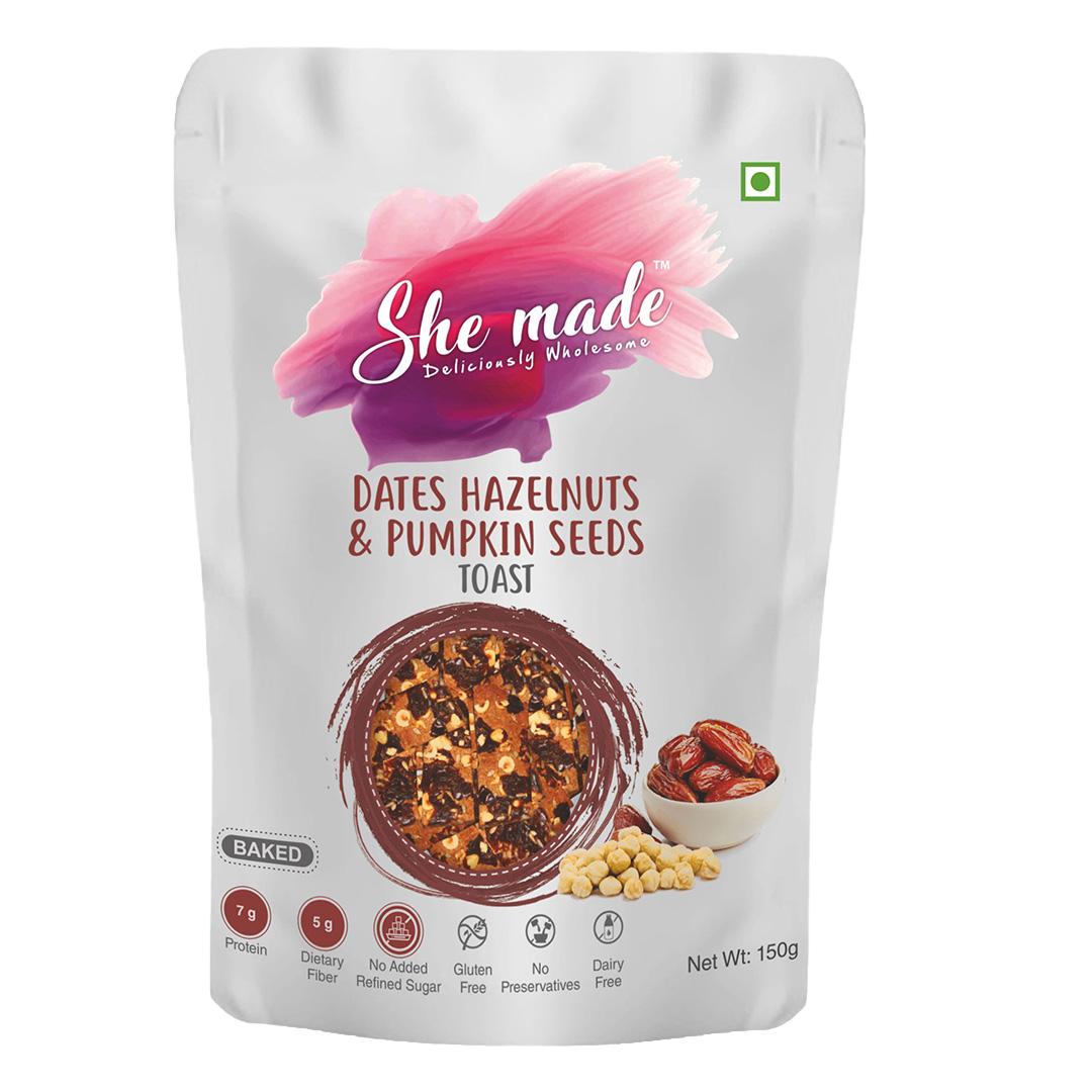 Toast - Dates & Hazelnut 150 gms