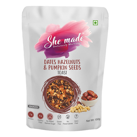 Toast - Dates & Hazelnut 150 gms