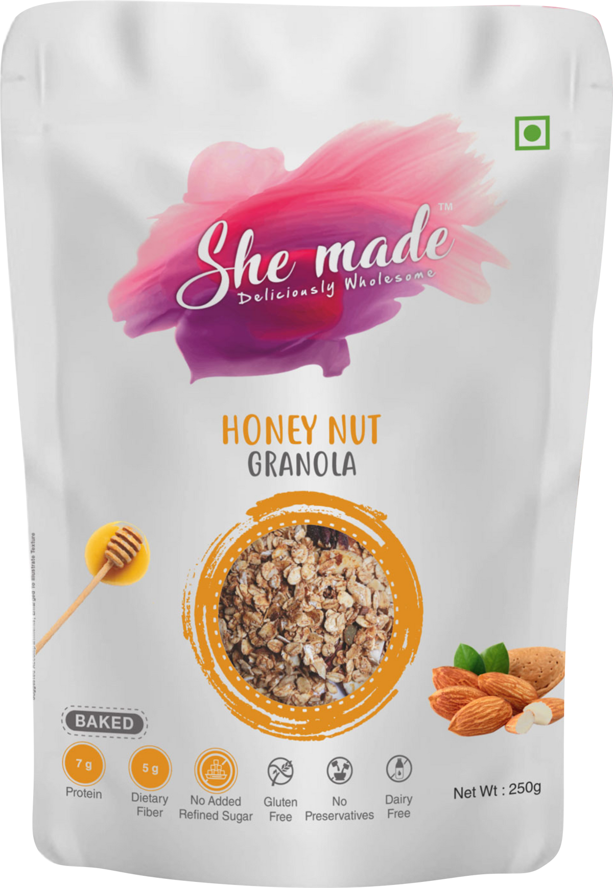 Granola - Honey Nut 250 gms