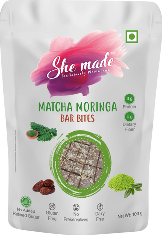 Bar - Matcha Moringa 100 gms