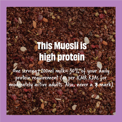 The Whole Truth Almond Choco Crunch with Protein 350 gm