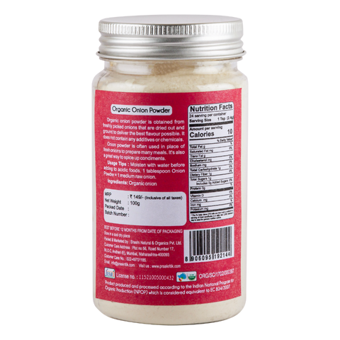 Praakritik Organic Onion Powder