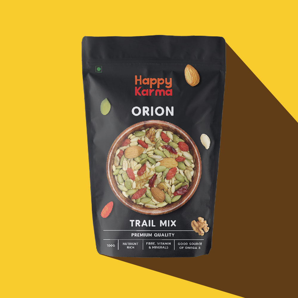 Happy Karma Orion Trail Mix 100g *2| Healthy snacks | Super Seeds |