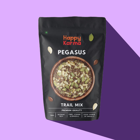 Happy Karma Pegasus Trail Mix 100g*2 | Healthy Munching | Nutritional Power house |