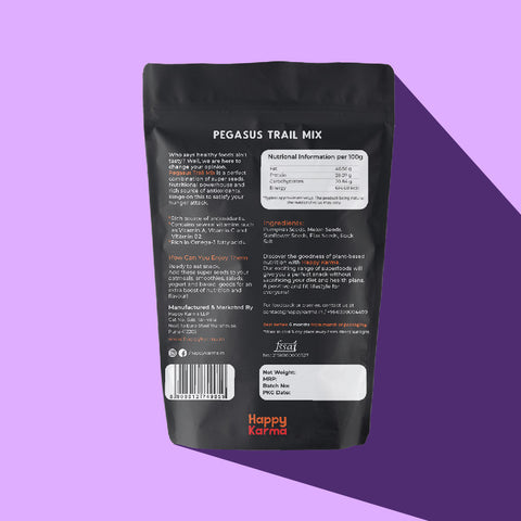 Happy Karma Pegasus Trail Mix 100g*2 | Healthy Munching | Nutritional Power house |