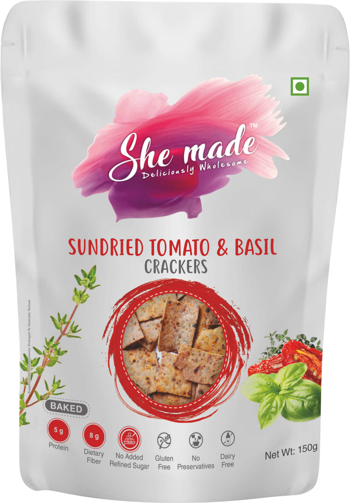 Crackers - Tomato 150 gms